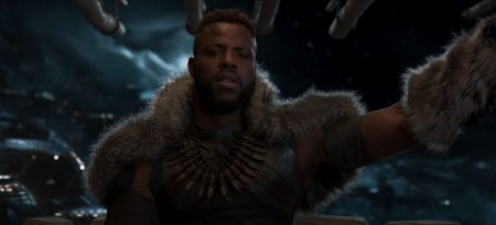 M'Baku takes a look at heart-shaped herb.